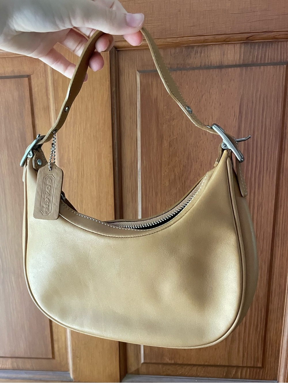 🥥vintage camel leather Coach Legacy West Zoe hobo bag🥥